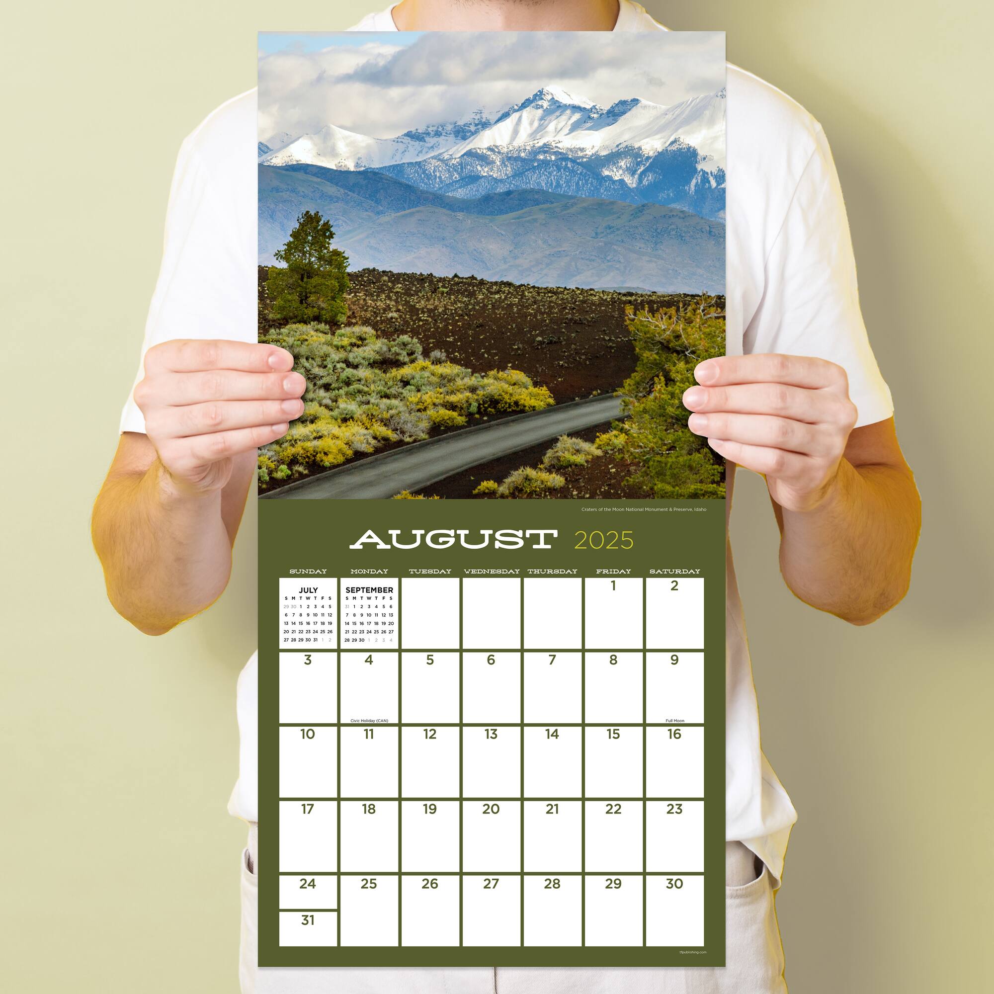 TF Publishing 2025 Pacific Northwest Wall Calendar